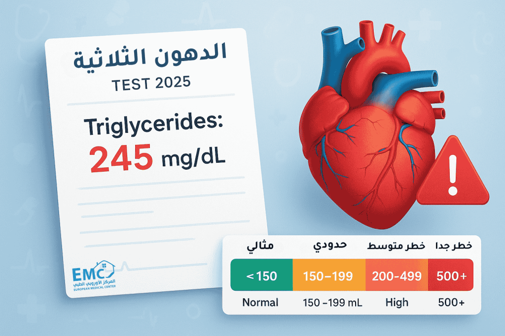 قراءة تحليل الدهون الثلاثية