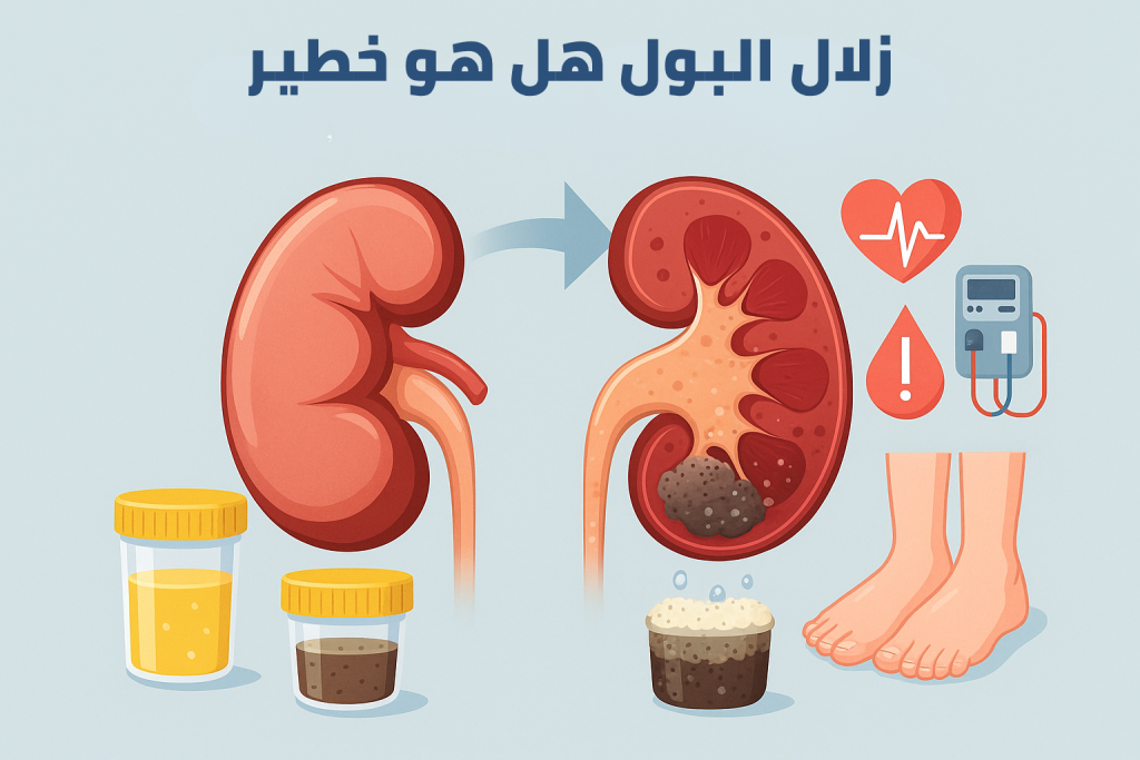 زلال البول هل هو خطير