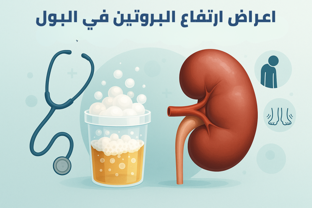 اعراض ارتفاع البروتين في البول