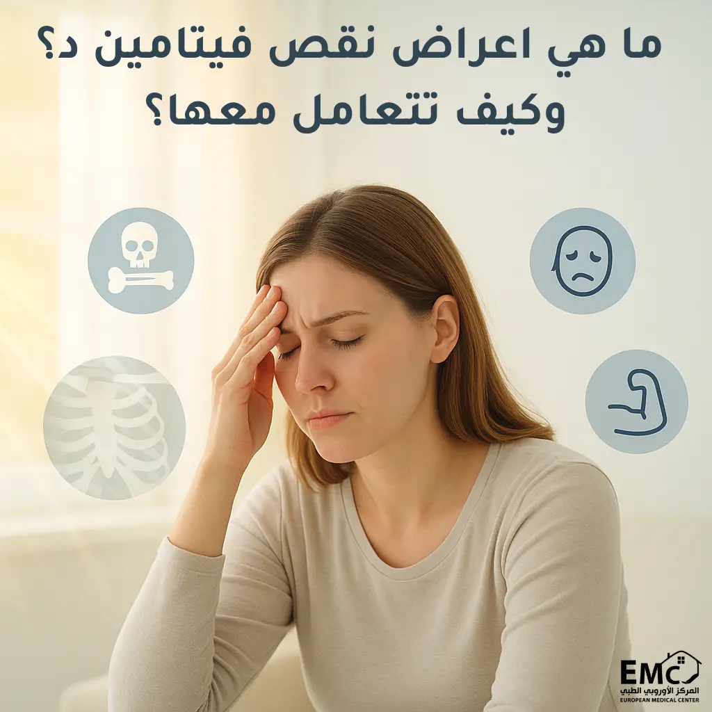 اعراض نقص فيتامين د