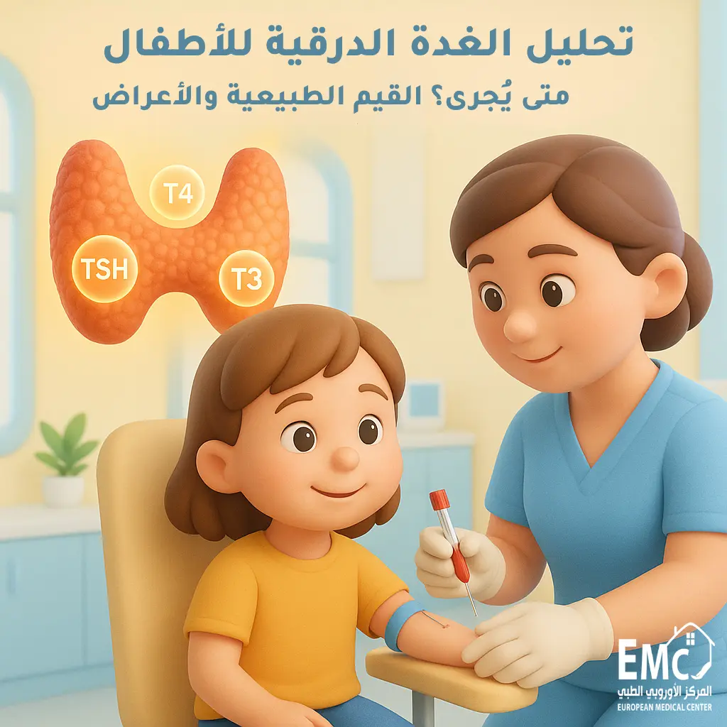 تحليل الغدة الدرقية للأطفال